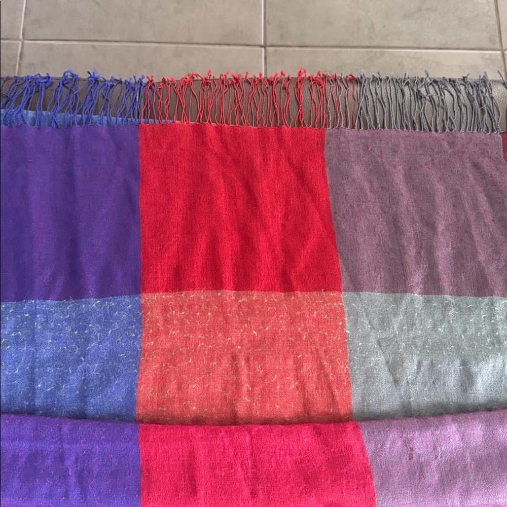 Colorful Patchwork Scarf